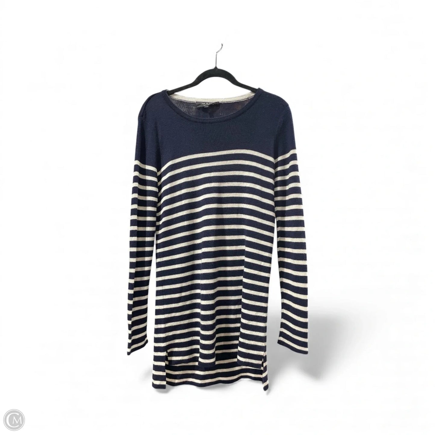 Dress Casual Midi By Rag And Bone In Striped Pattern, Size: M