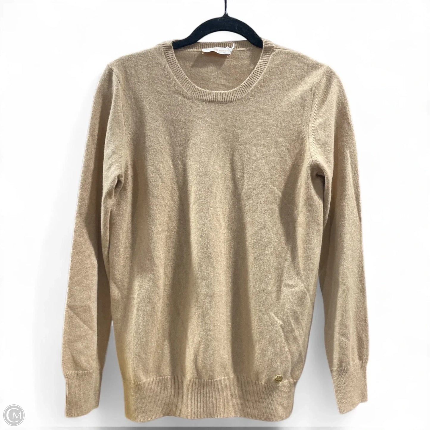Sweater Designer By Tory Burch In Tan, Size: S