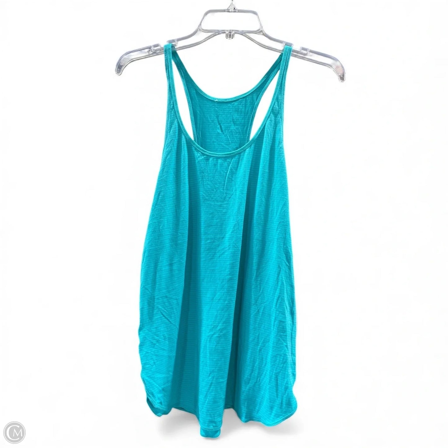 Athletic Tank Top By Lululemon In Striped Pattern, Size: L