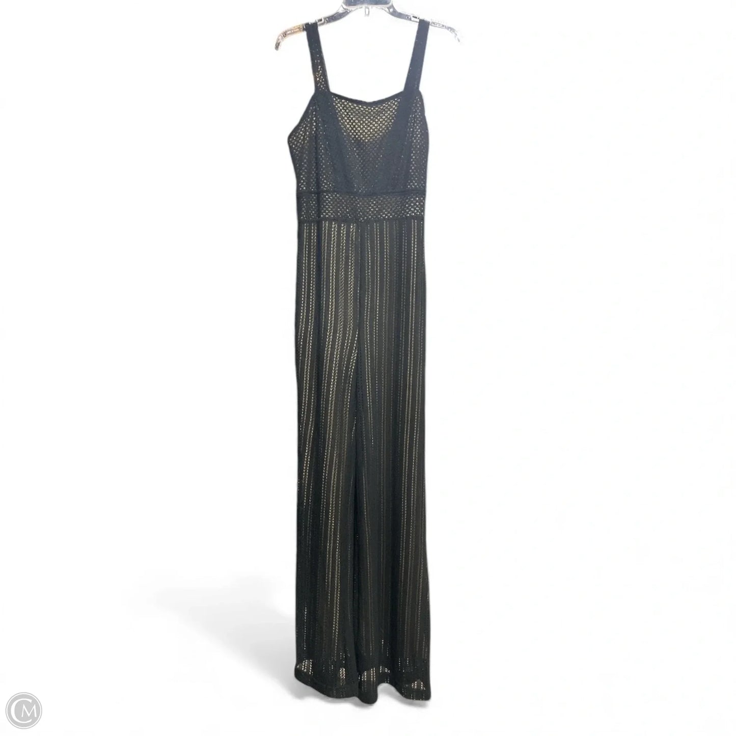 Jumpsuit By Venus In Black & Tan, Size: M