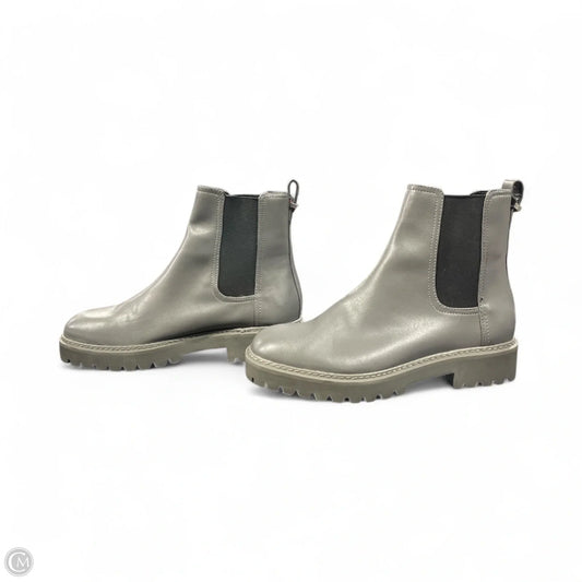Boots Ankle Flats By Kenneth Cole Reaction In Grey, Size: 9.5