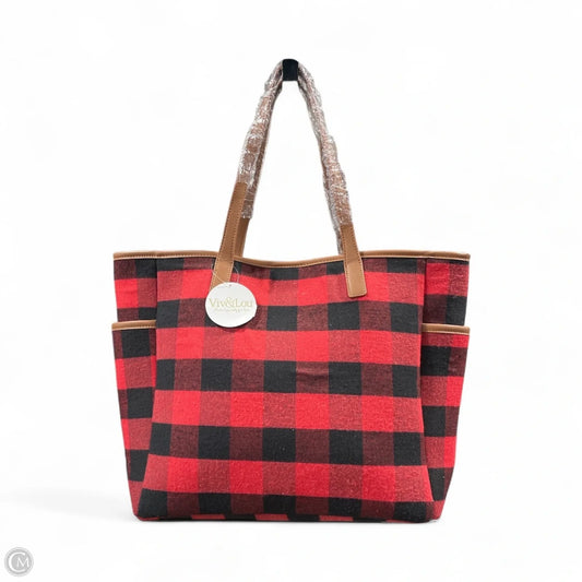 Tote By Clothes Mentor, Size: Large