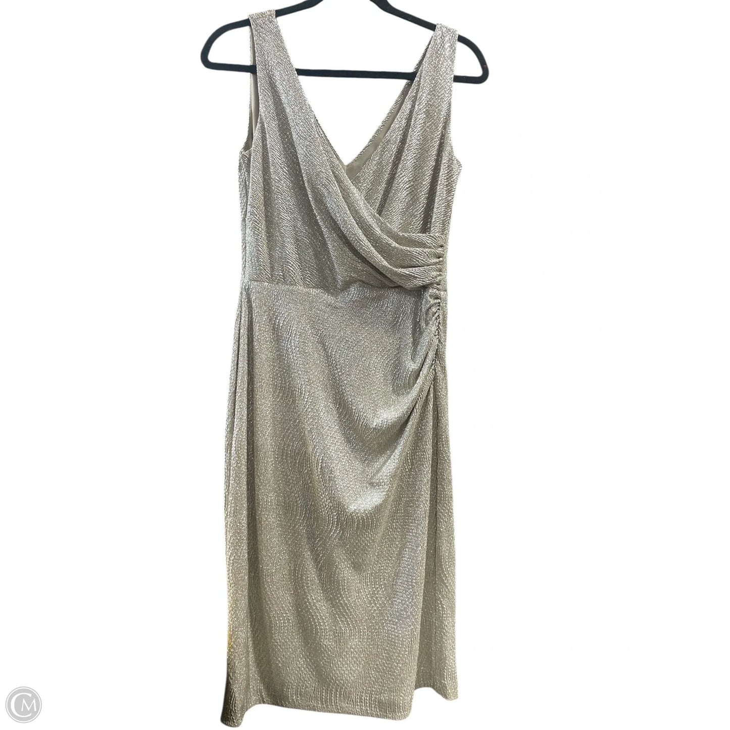 Dress Party Midi By Ralph Lauren In Gold, Size: 8