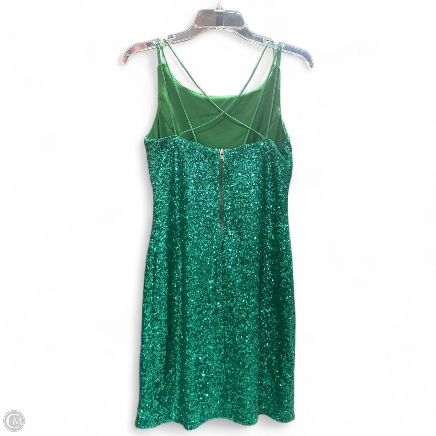 Dress Casual Midi By Clothes Mentor In Green, Size: M