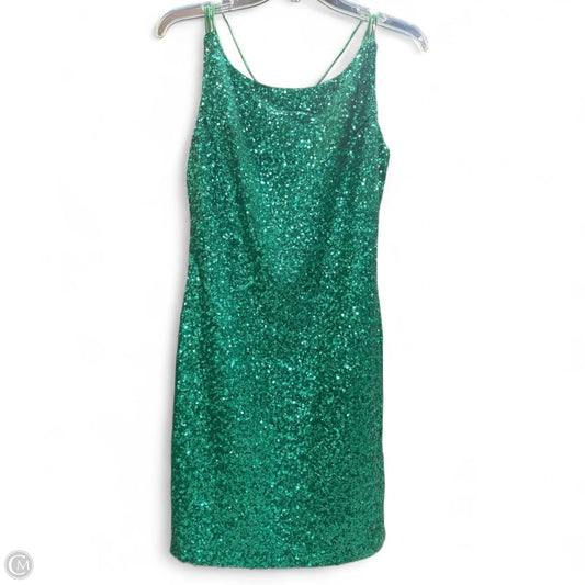 Dress Casual Midi By Clothes Mentor In Green, Size: L