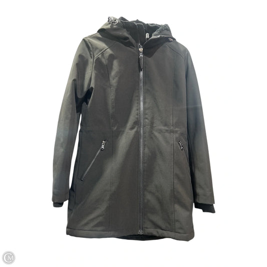 Coat Parka By Calvin Klein In Black, Size: Xs