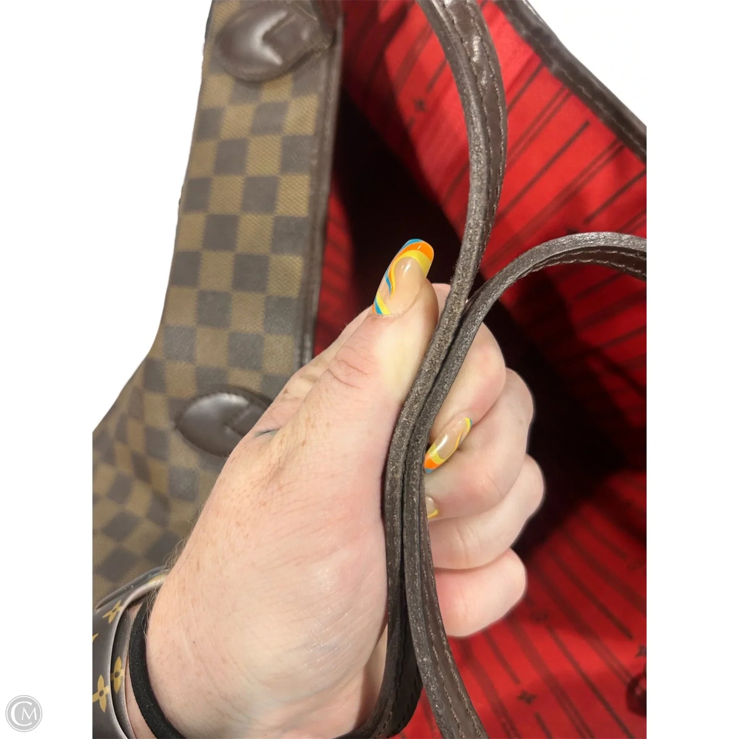 Handbag Luxury Designer By Louis Vuitton, Size: Large