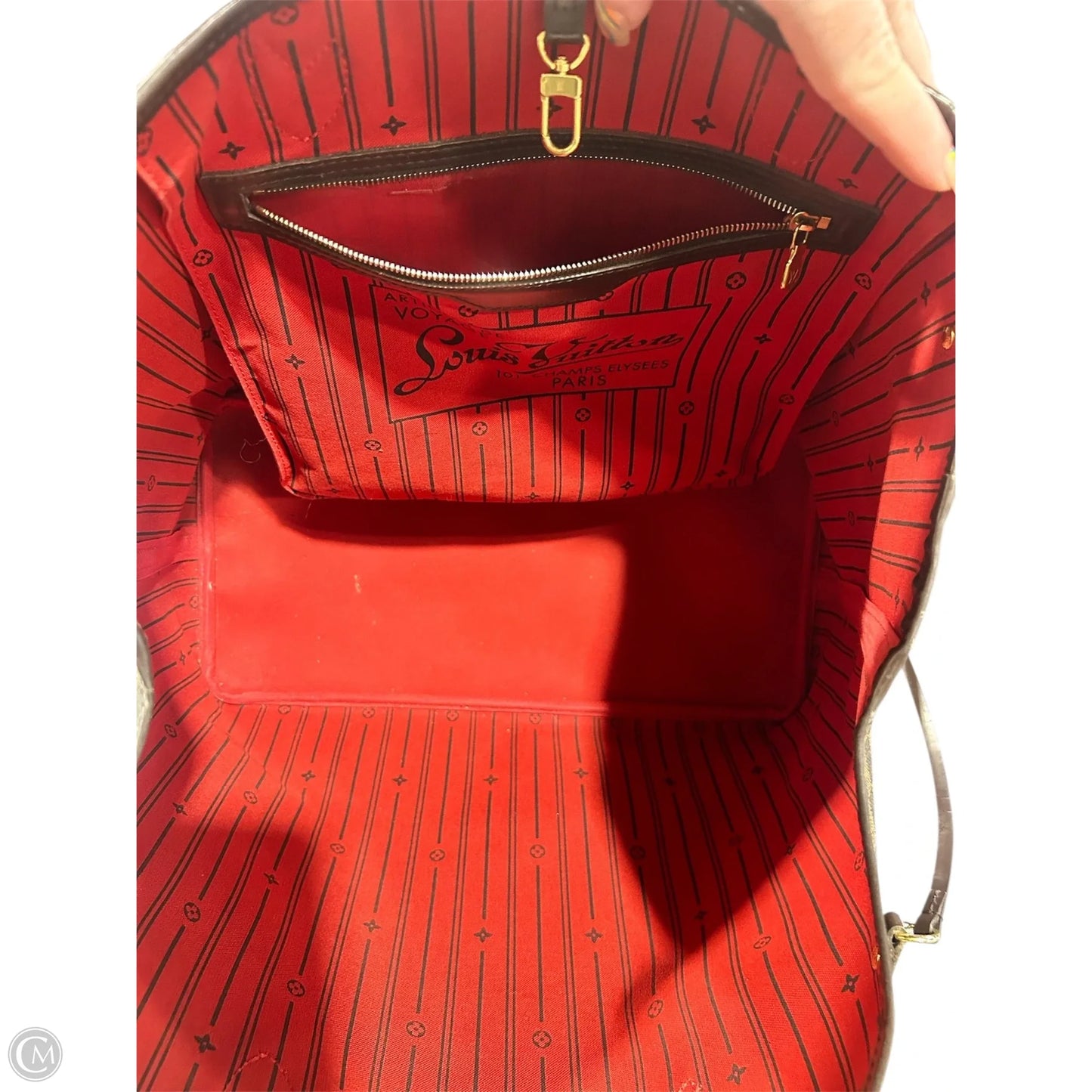 Handbag Luxury Designer By Louis Vuitton, Size: Large