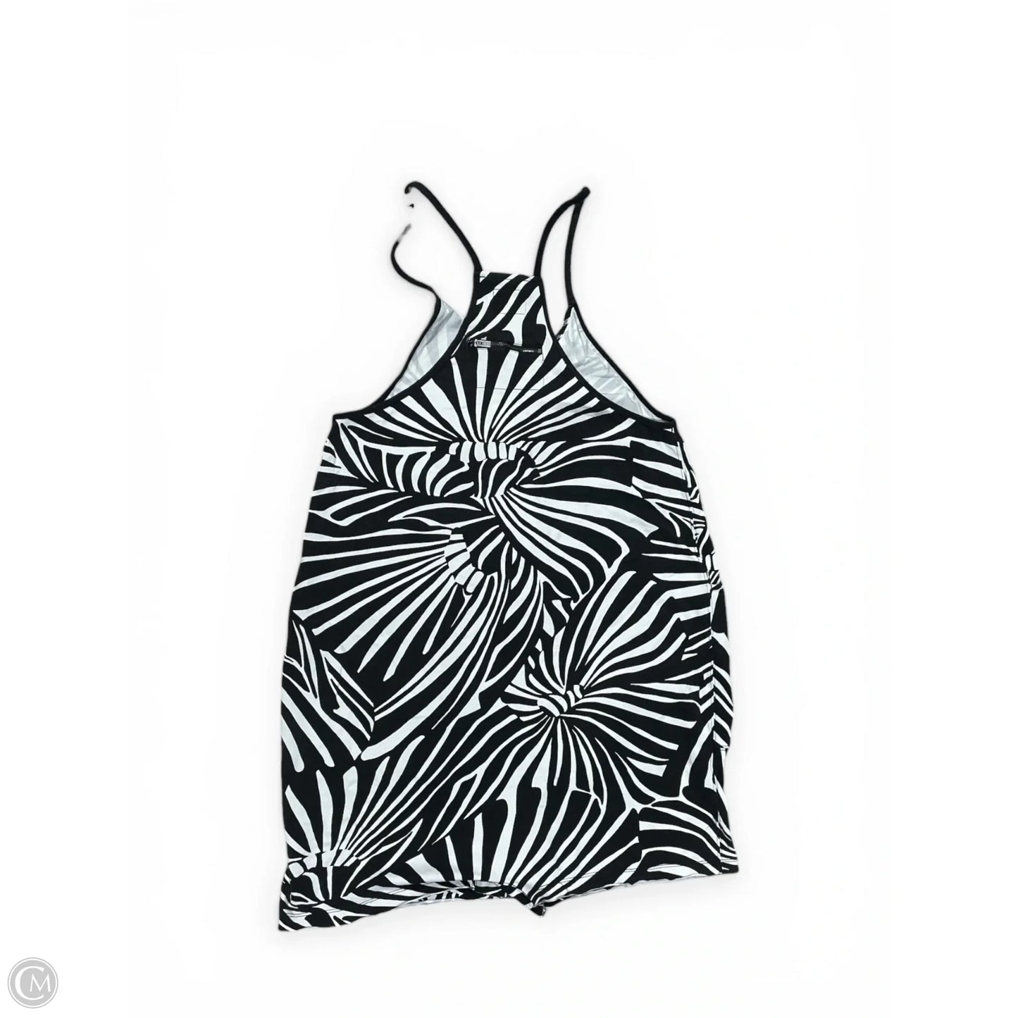 Romper By Free People In Black & White, Size: S