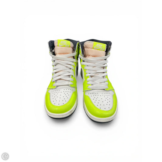 Shoes Luxury Designer By Jordan In Multi-colored, Size: 7