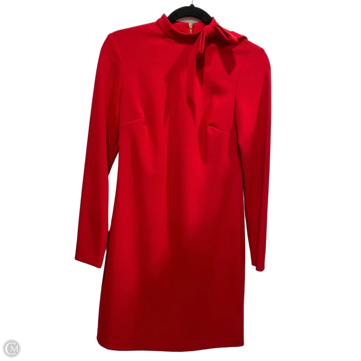 Dress Work By Calvin Klein In Red, Size: 2