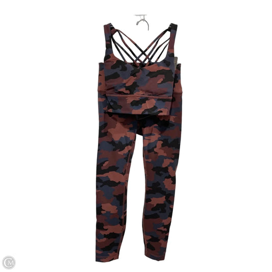 Athletic Pants 2pc By Lululemon In Camouflage Print, Size: 6