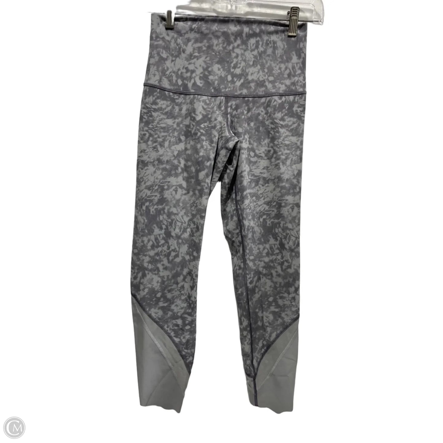 Athletic Leggings By Lululemon In Grey, Size: 6
