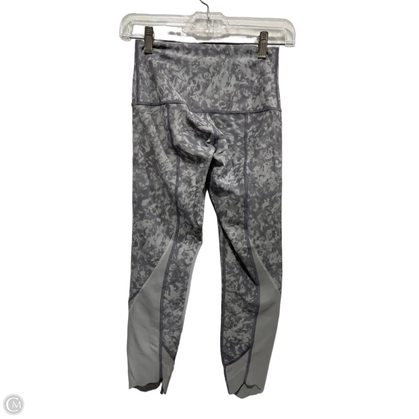 Athletic Leggings By Lululemon In Grey, Size: 6