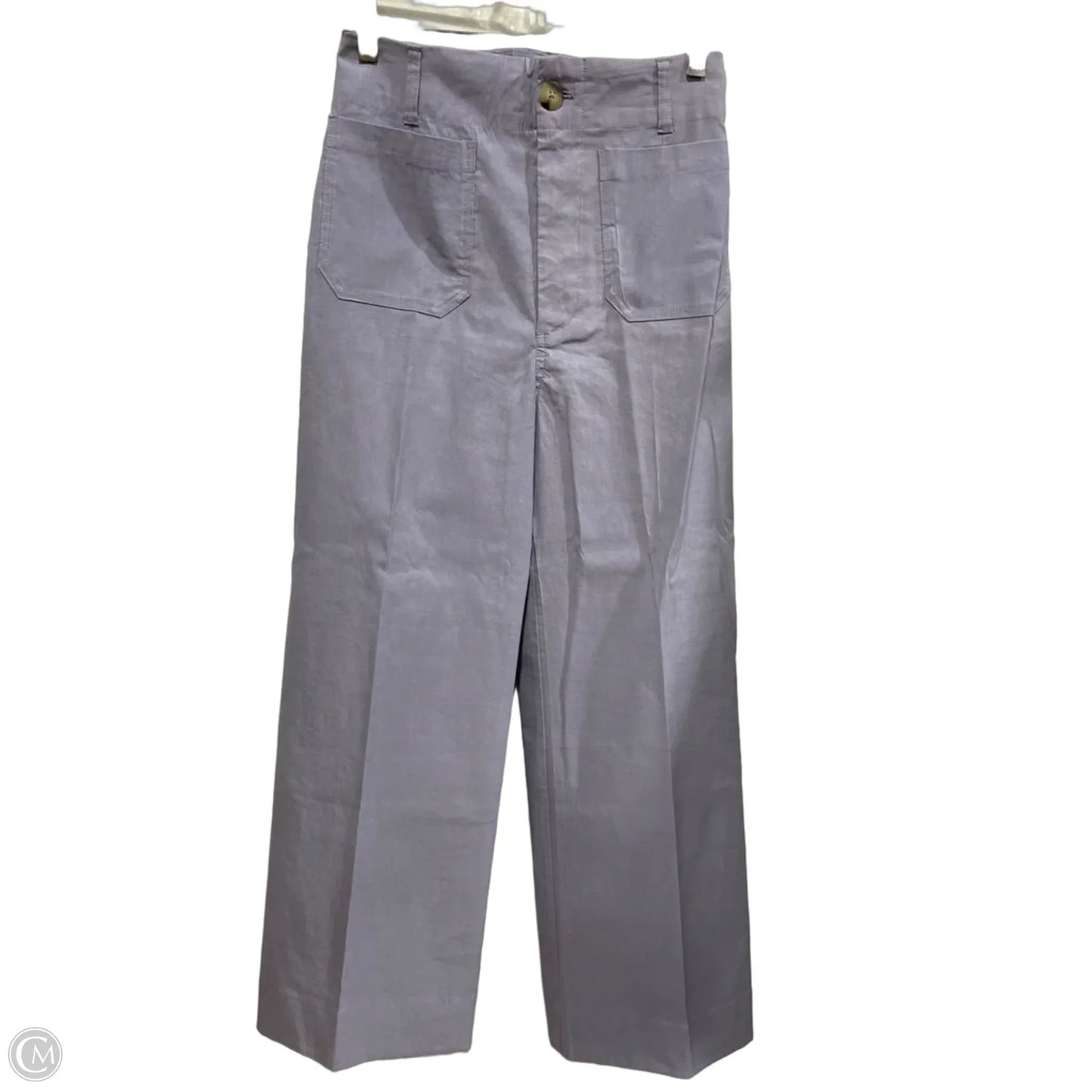 Pants Wide Leg By Maeve In Purple, Size: S