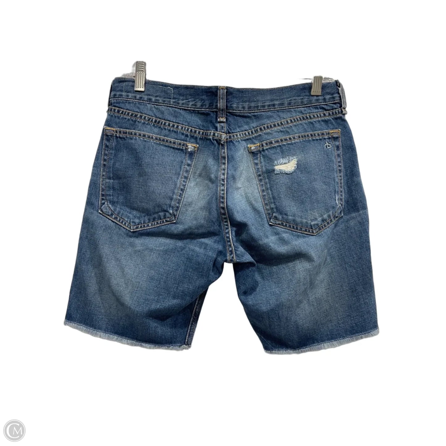Shorts By Rag And Bone In Blue Denim, Size: 26