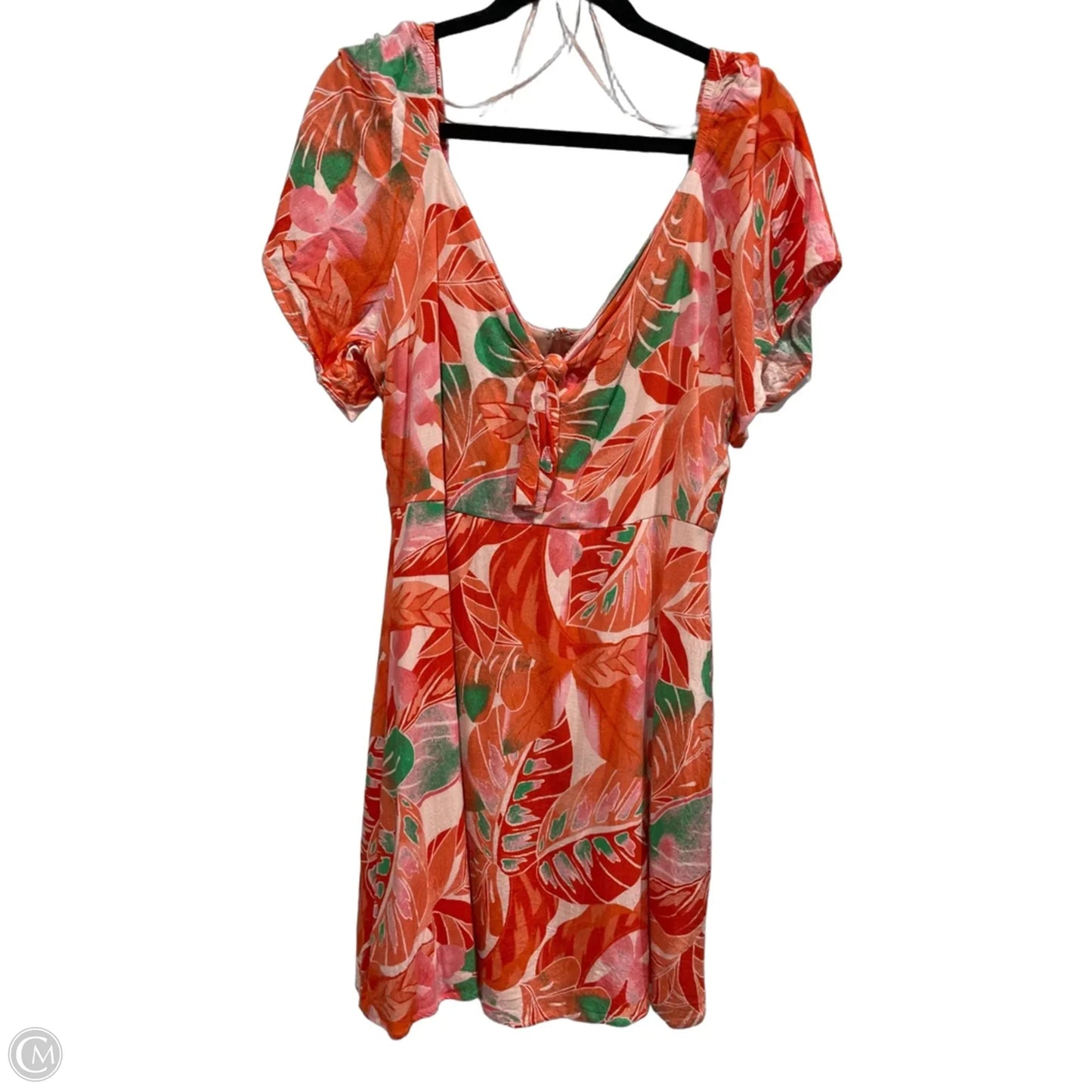 Dress Casual Midi By Gianni Bini In Tropical Print, Size: Xl