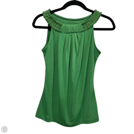 Blouse Sleeveless By Limited In Green, Size: Xs
