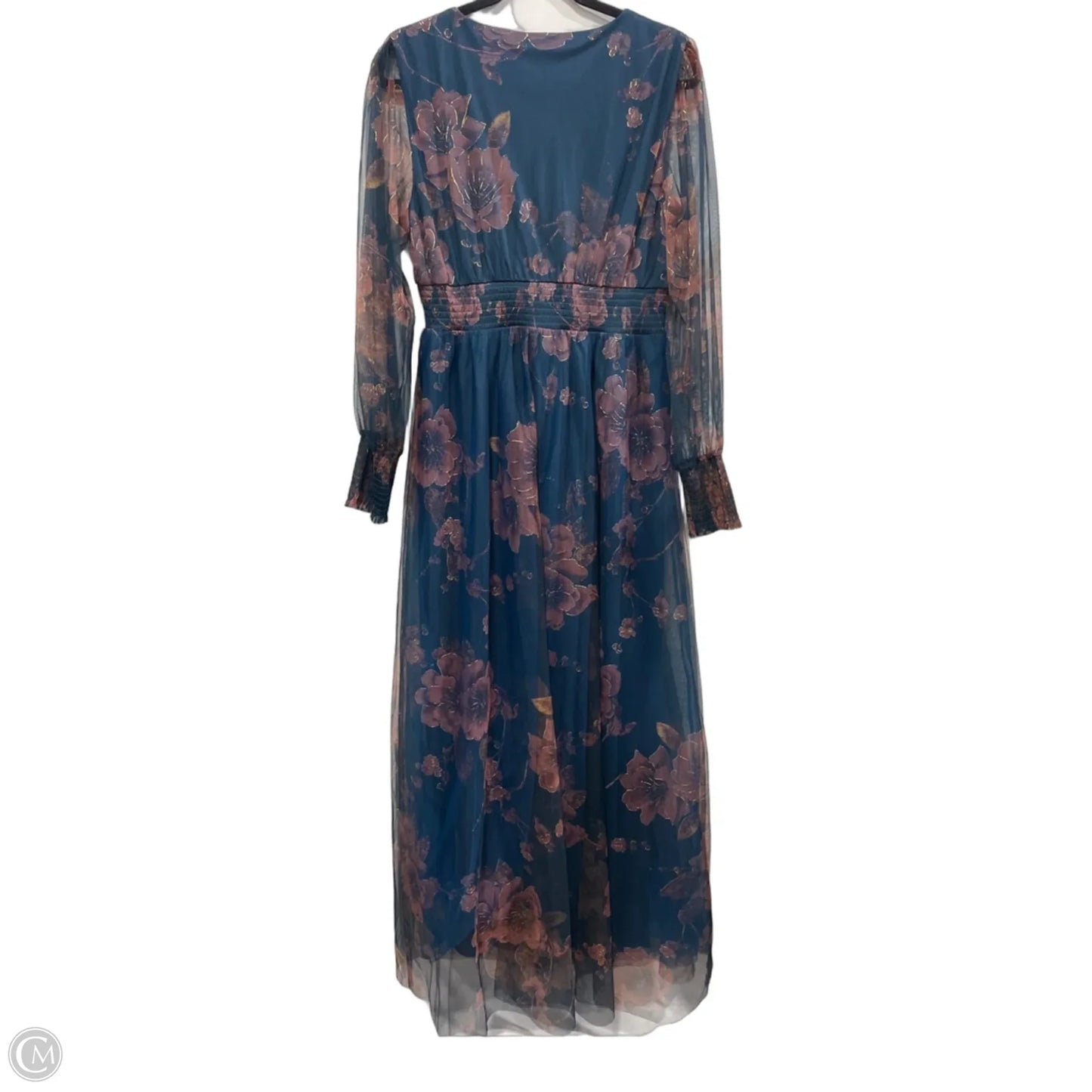Dress Party Long By Baltic Born In Floral Print, Size: Xl