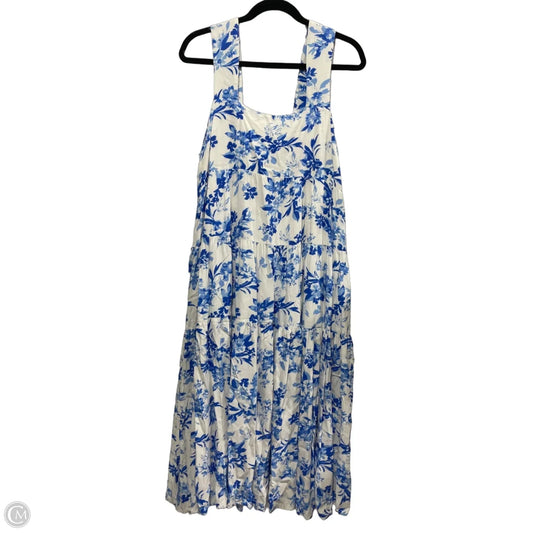 Dress Casual Maxi By Ee Some In Floral Print, Size: L