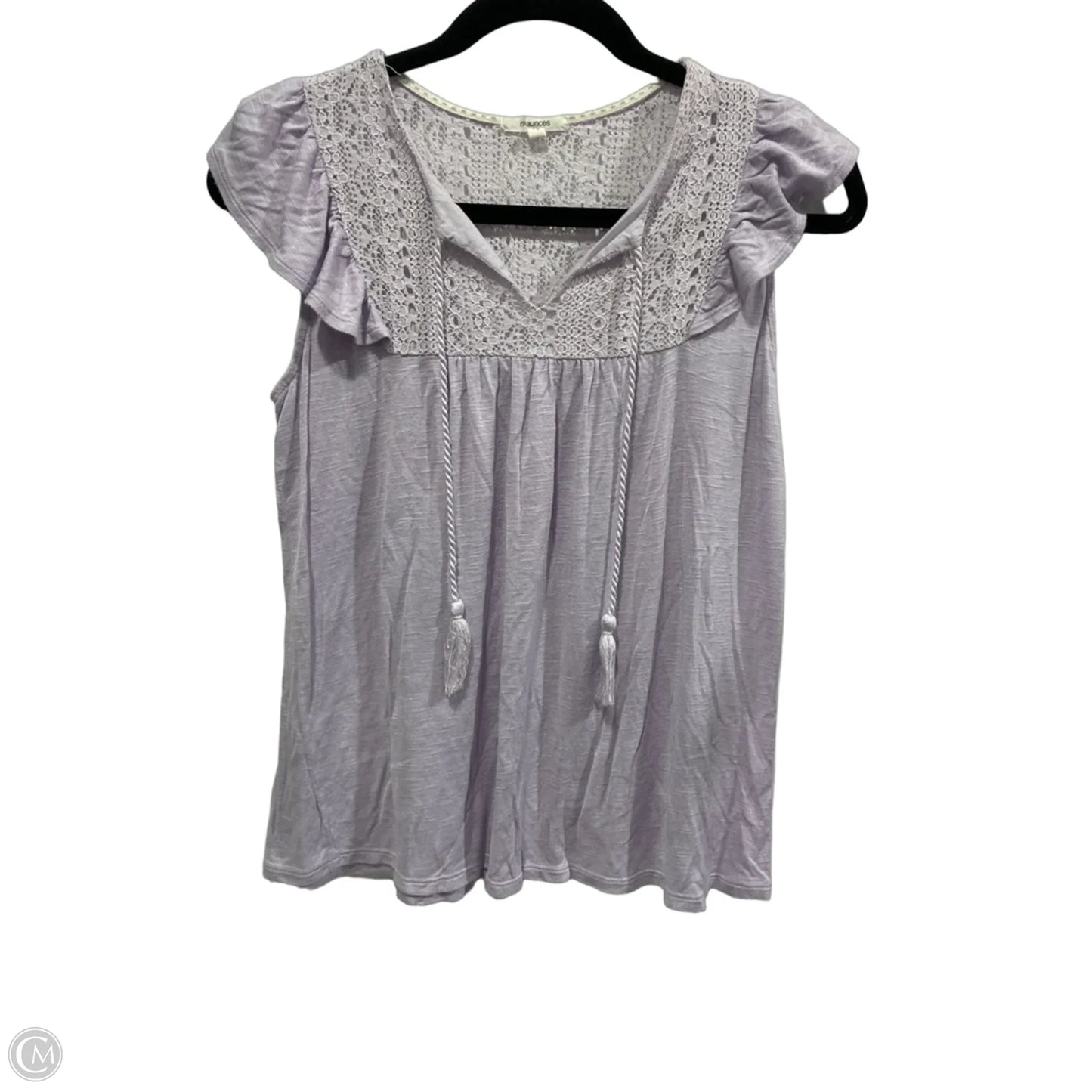 Top Sleeveless By Maurices In Purple, Size: S