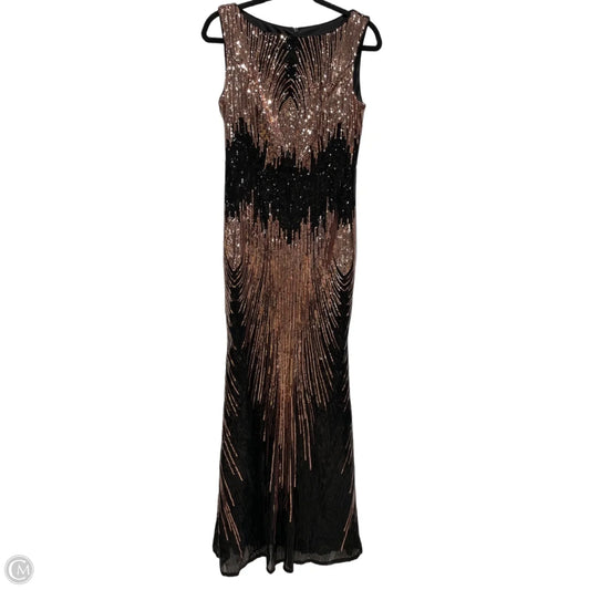 Dress Party Long By Clothes Mentor In Multi-colored, Size: M