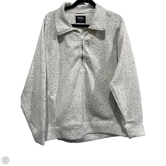 Sweatshirt Collar By Ypb In Animal Print, Size: L