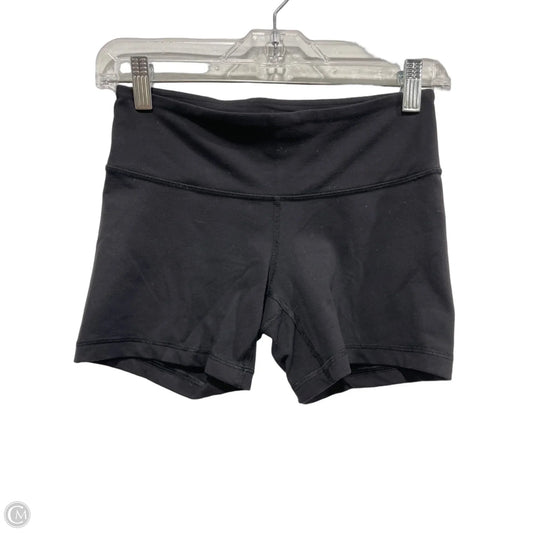 Athletic Shorts By Lululemon In Black, Size: 4