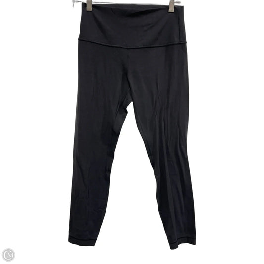 Athletic Leggings By Lululemon In Black, Size: 8