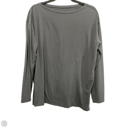 Athletic Top Long Sleeve Crewneck By Lululemon In Black, Size: Xl
