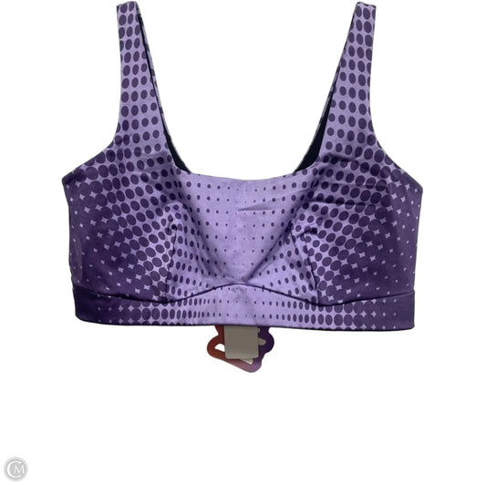 Athletic Bra By Yitty In Purple, Size: L