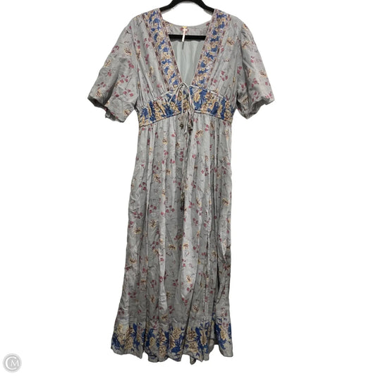 Dress Casual Maxi By Free People In Floral Print, Size: M