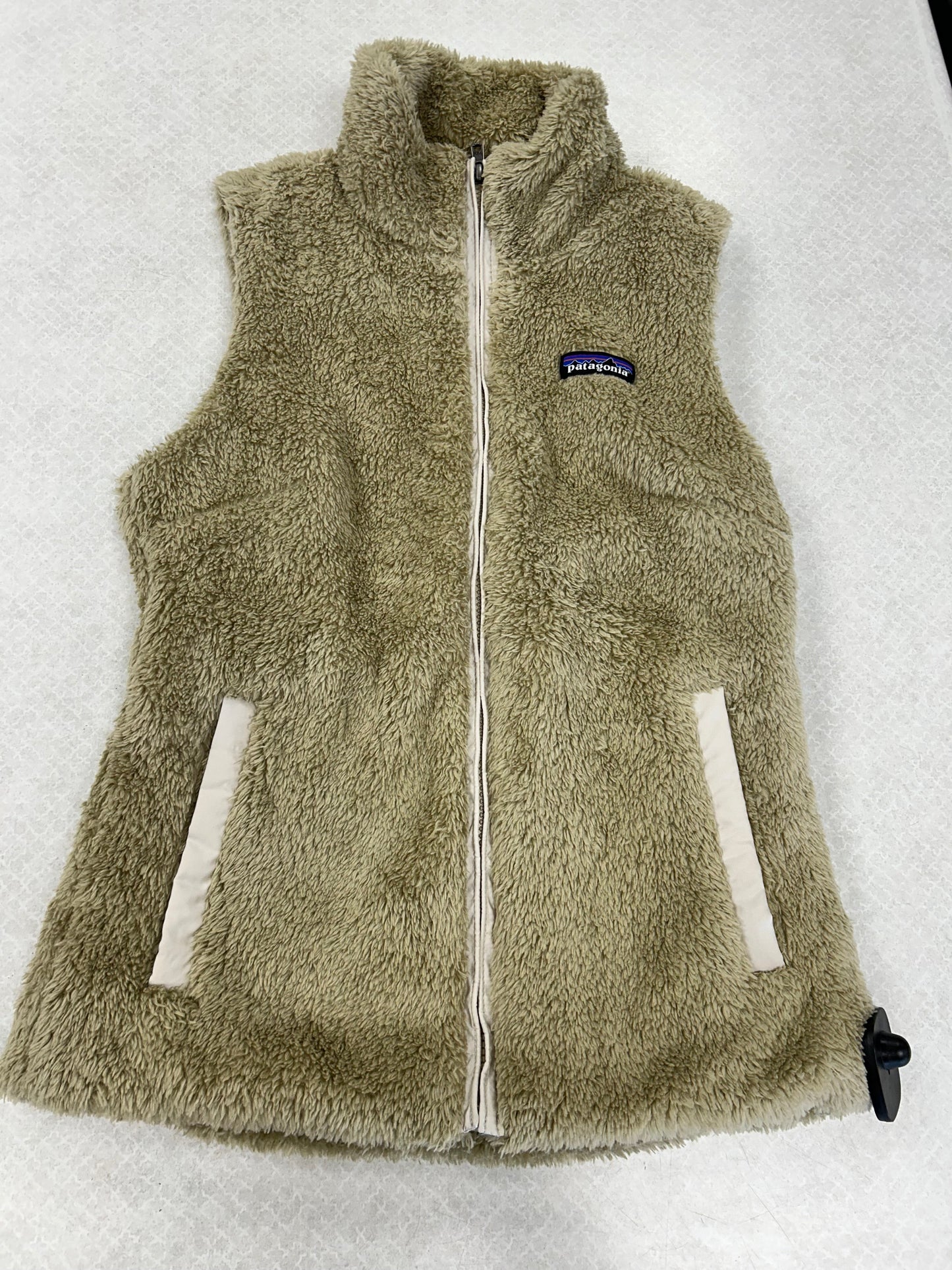 VEST FAUX FUR & SHERPA by PATAGONIA In TAN, Size: XS