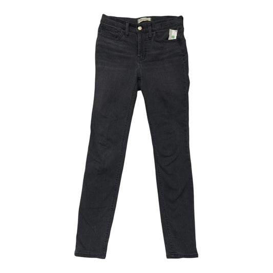 Jeans Skinny By Madewell In Black Denim, Size: 2