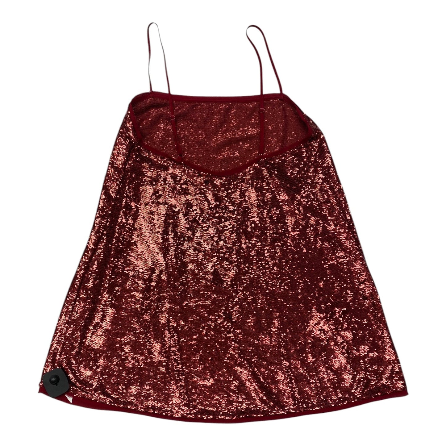 Tunic Sleeveless By Free People In Red, Size: M