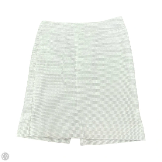 Skirt Midi By Lands End In White, Size: 12