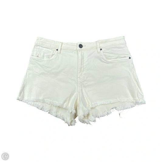 Shorts By Kut In Cream Denim, Size: 14