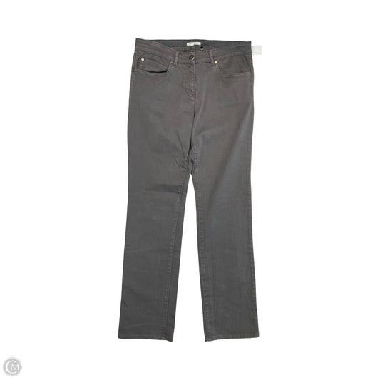Jeans Designer By Eileen Fisher In Grey Denim, Size: S