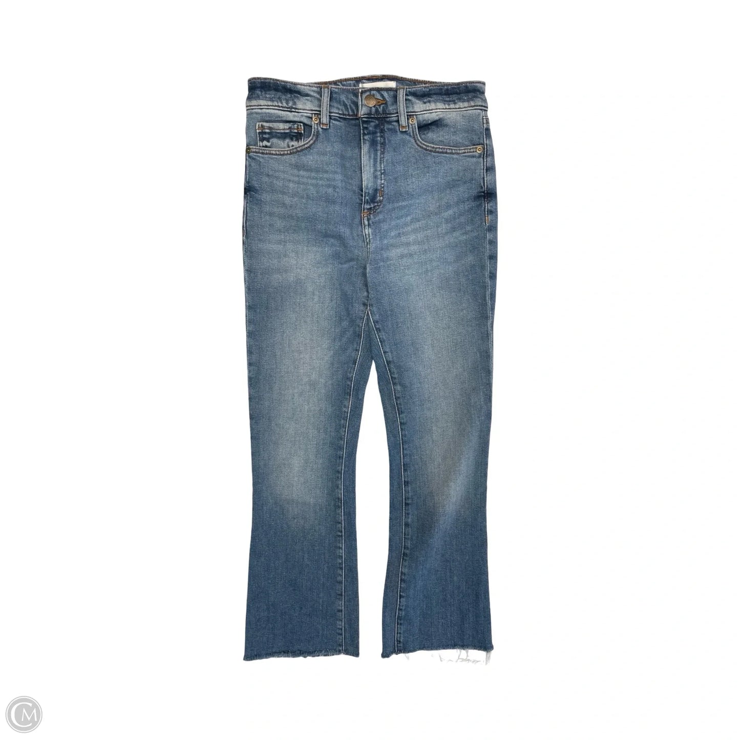 Jeans Straight By Loft In Blue Denim, Size: 2