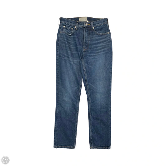 Jeans Straight By Everlane In Blue Denim, Size: 2