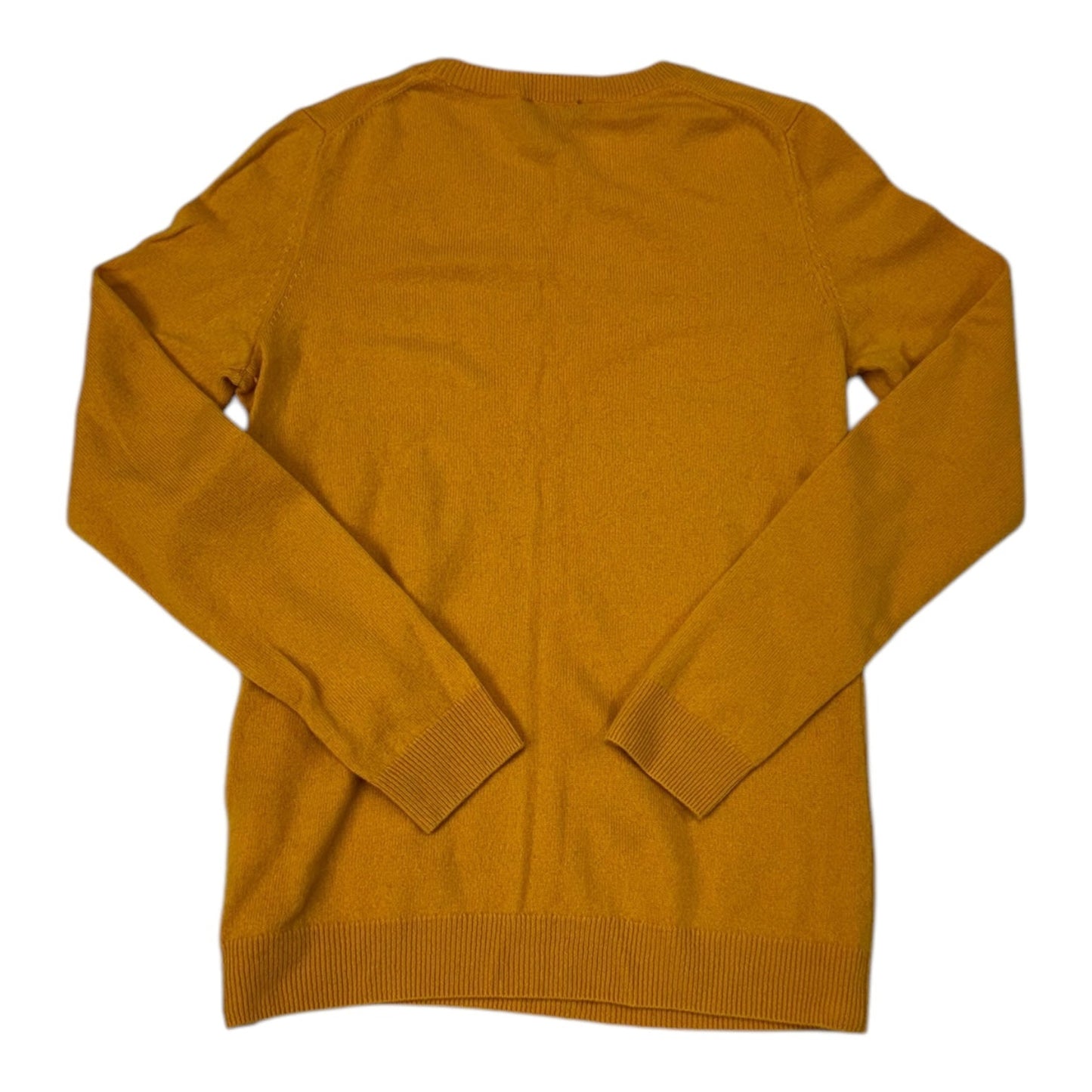 Sweater Cashmere By Talbots In Gold, Size: Xs