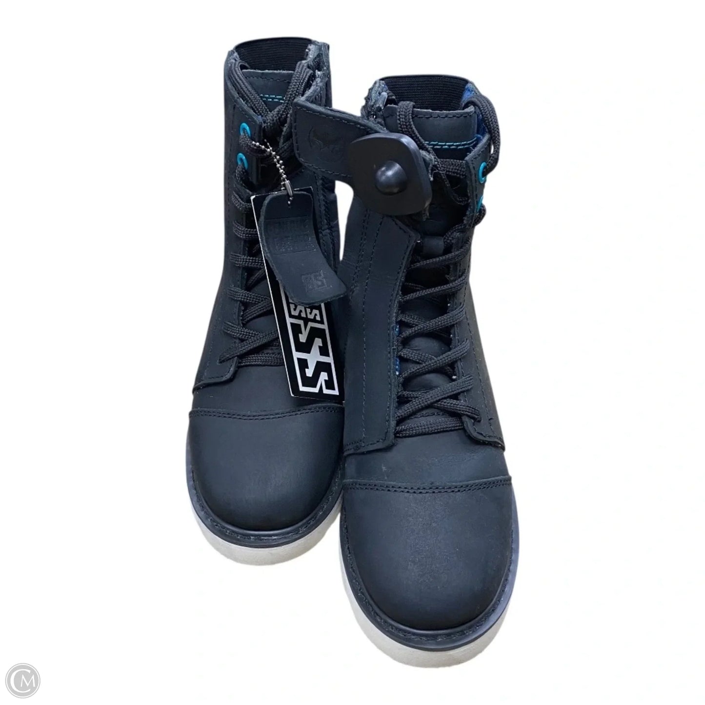 Boots Ankle Flats By Cmc In Black, Size: 7