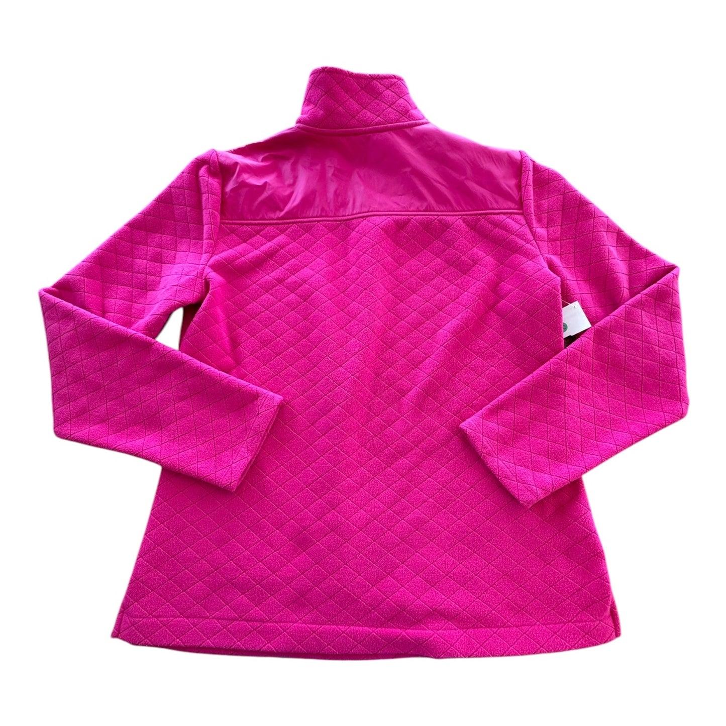 Zipped Up Fleece By Talbots In Pink, Size: S
