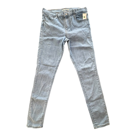 Jeans Skinny By Levis In Blue, Size: 14
