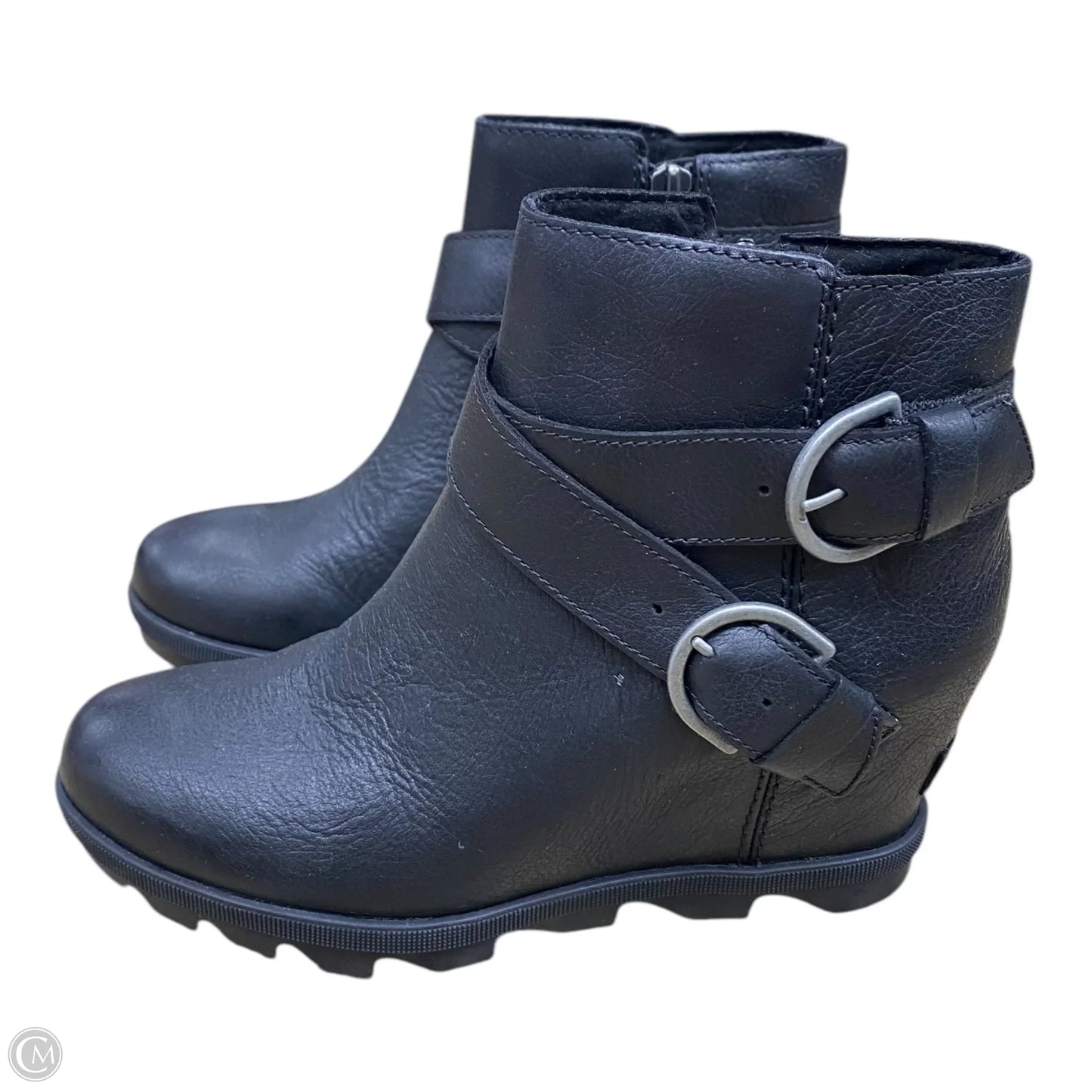 Boots Designer By Sorel In Black, Size: 8