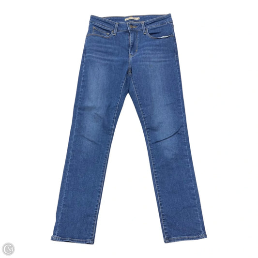 Jeans Skinny By Levis In Blue, Size: 8