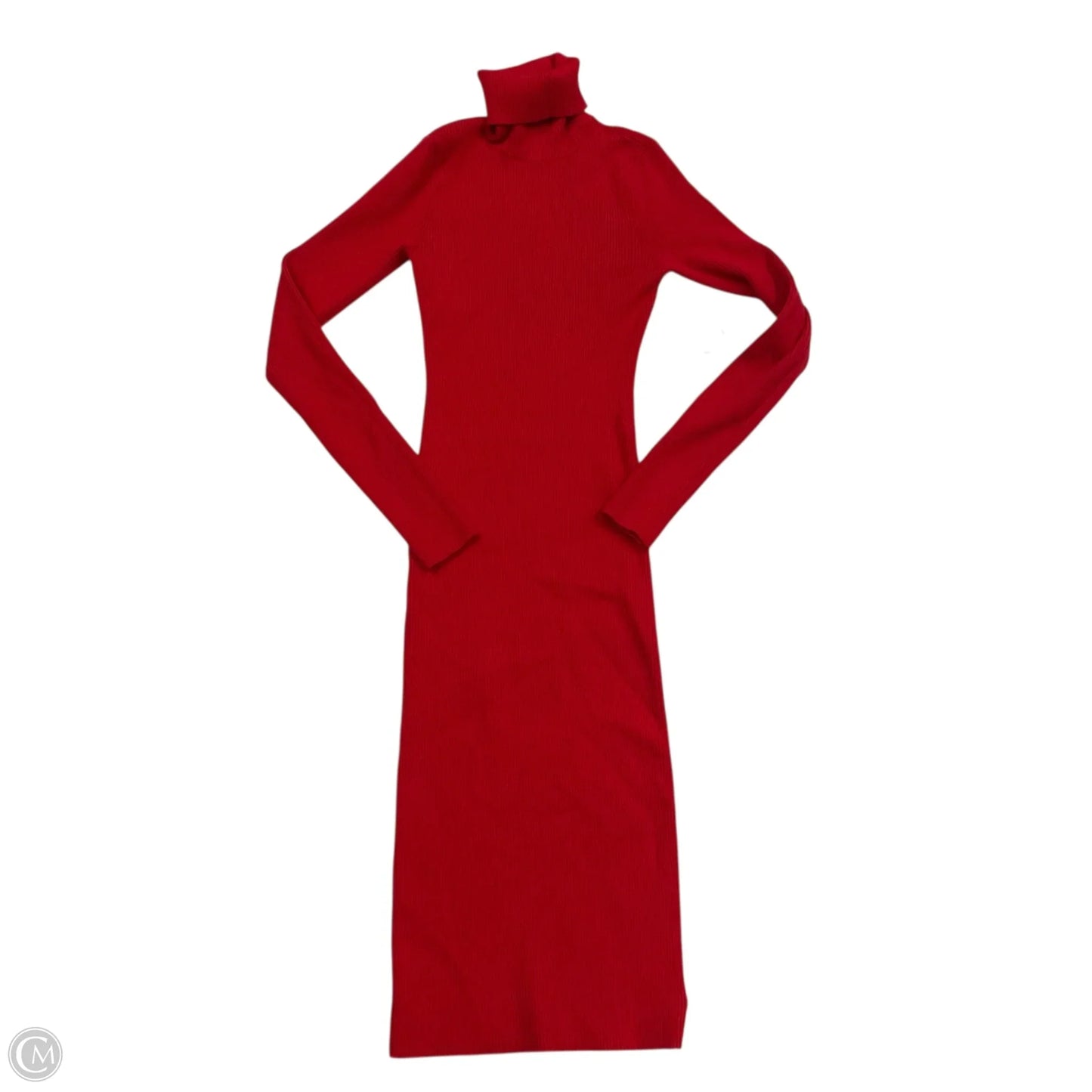 Dress Sweater By Express In Red, Size: Xs