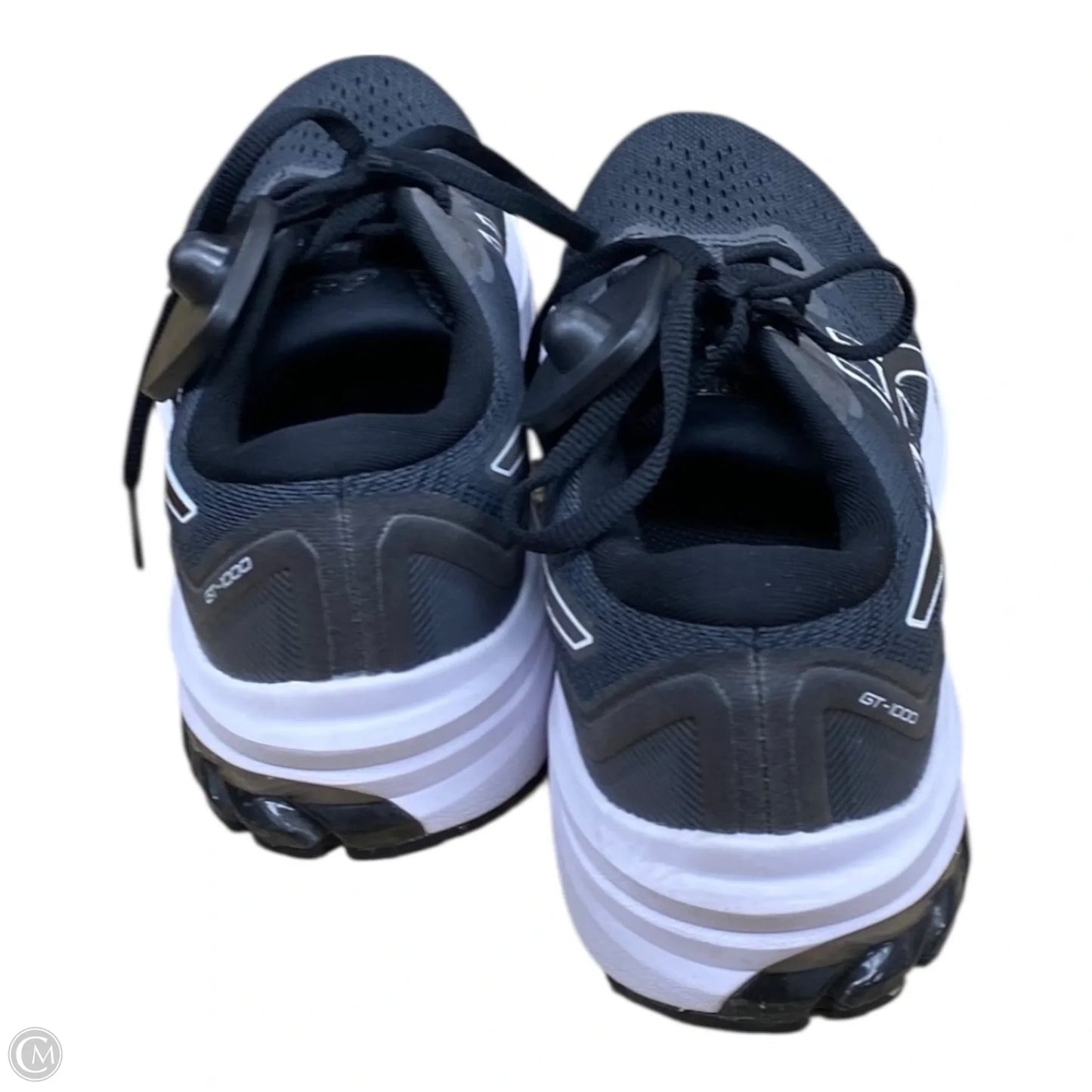 Shoes Athletic By Asics In Black & White, Size: 8