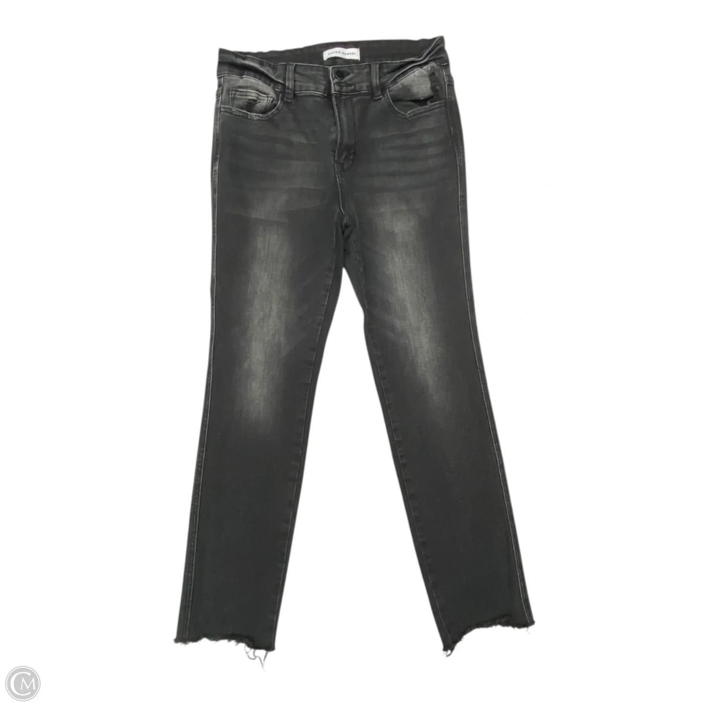 Jeans Skinny By Flying Monkey In Black, Size: 10