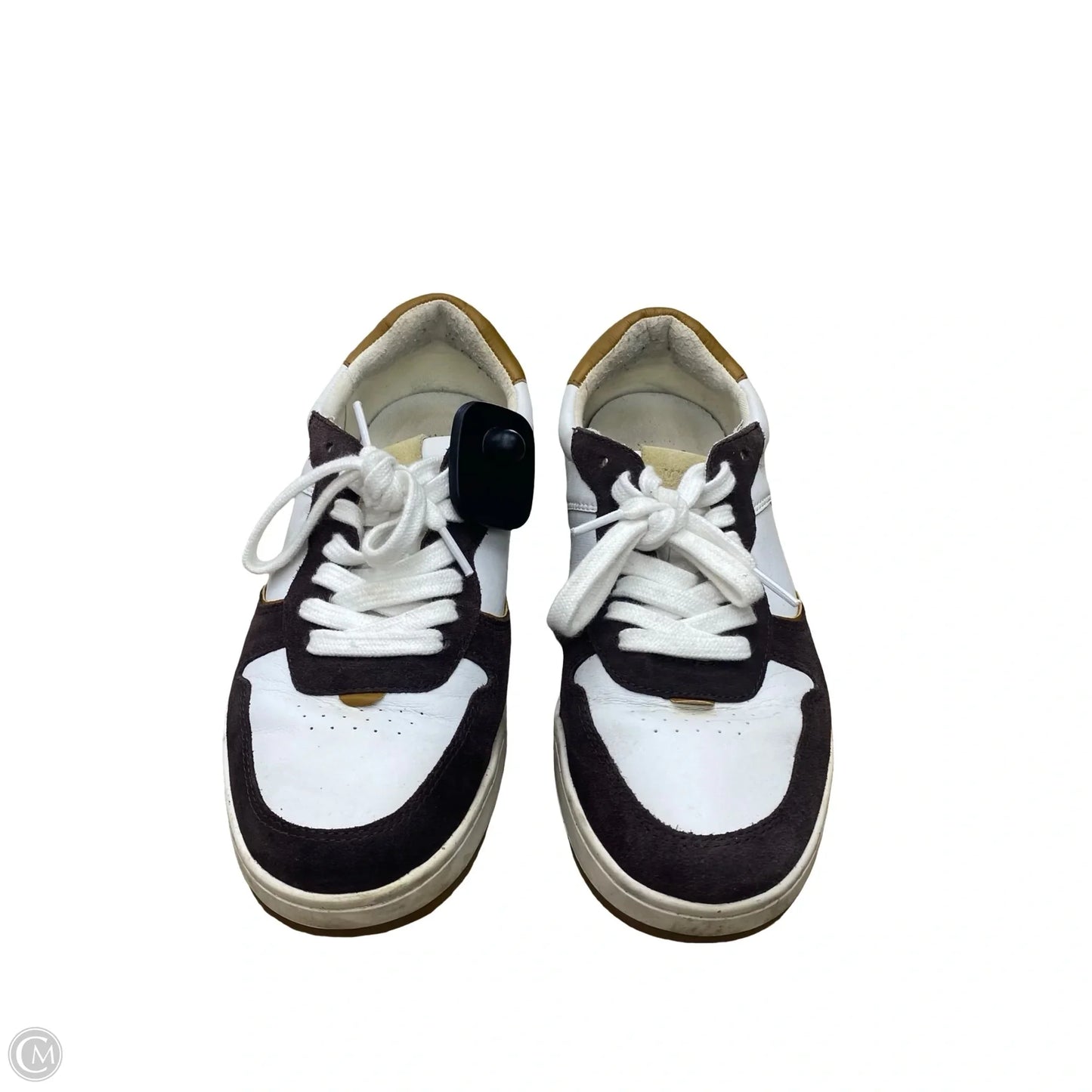 Shoes Sneakers By Madewell In Brown & White, Size: 10
